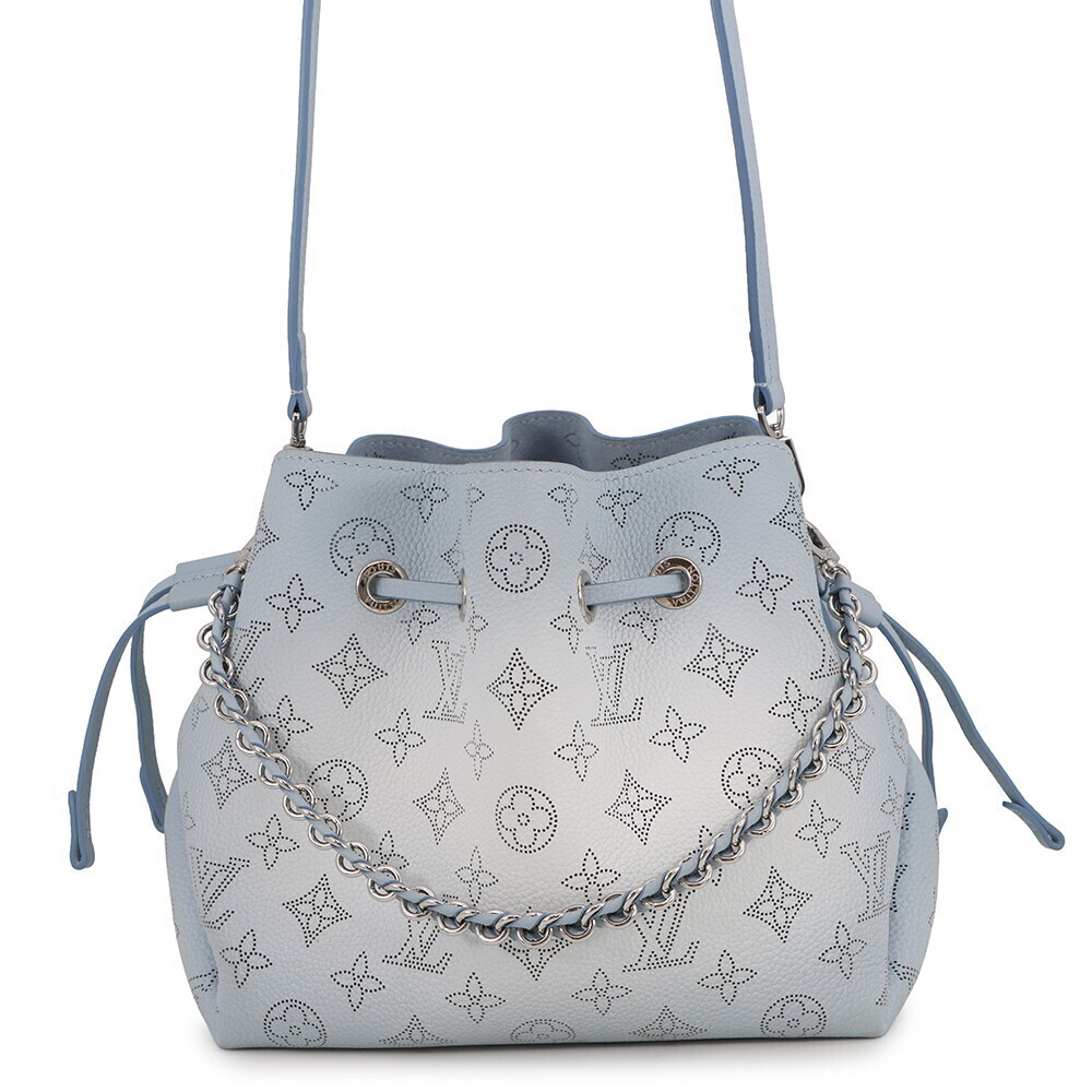 Louis Vuitton Monogram Mahina Bella Handbag Shoulder Bag Drawstring